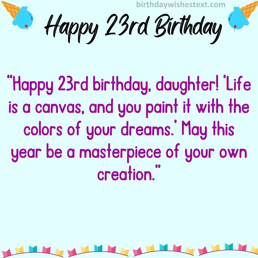 200+ Happy 23rd Birthday Wishes, Quotes, Messages with Images